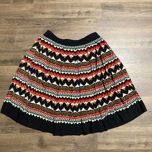 Anthro. FEI pleated Skirt Size 10